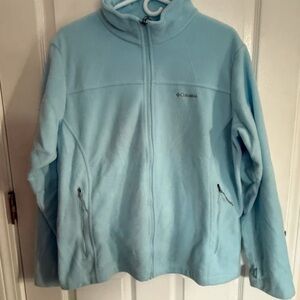 Columbia Women's Light Blue Fleece Jacket
